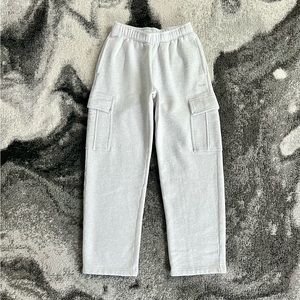 Aritzia Light Gray Cargo Sweatpants
